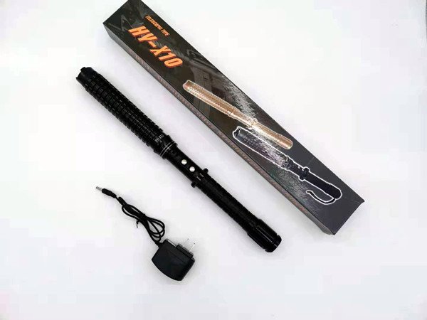 黑鷹X10伸縮型高壓電擊棍