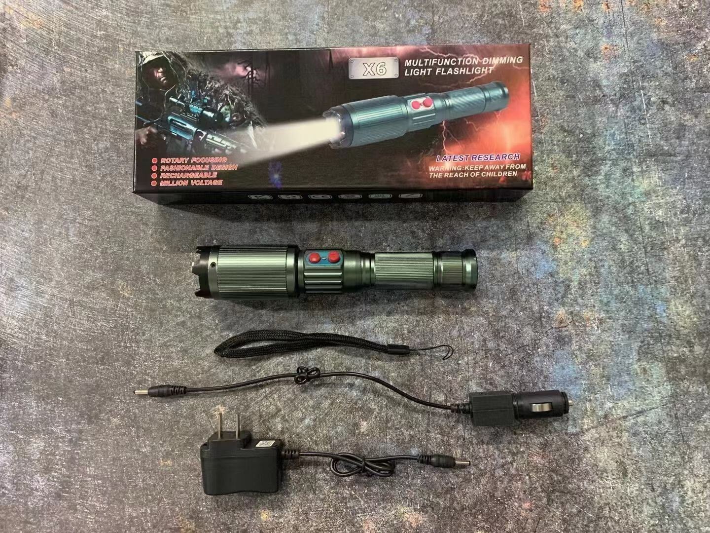 黑鷹x6型機械版電擊棒